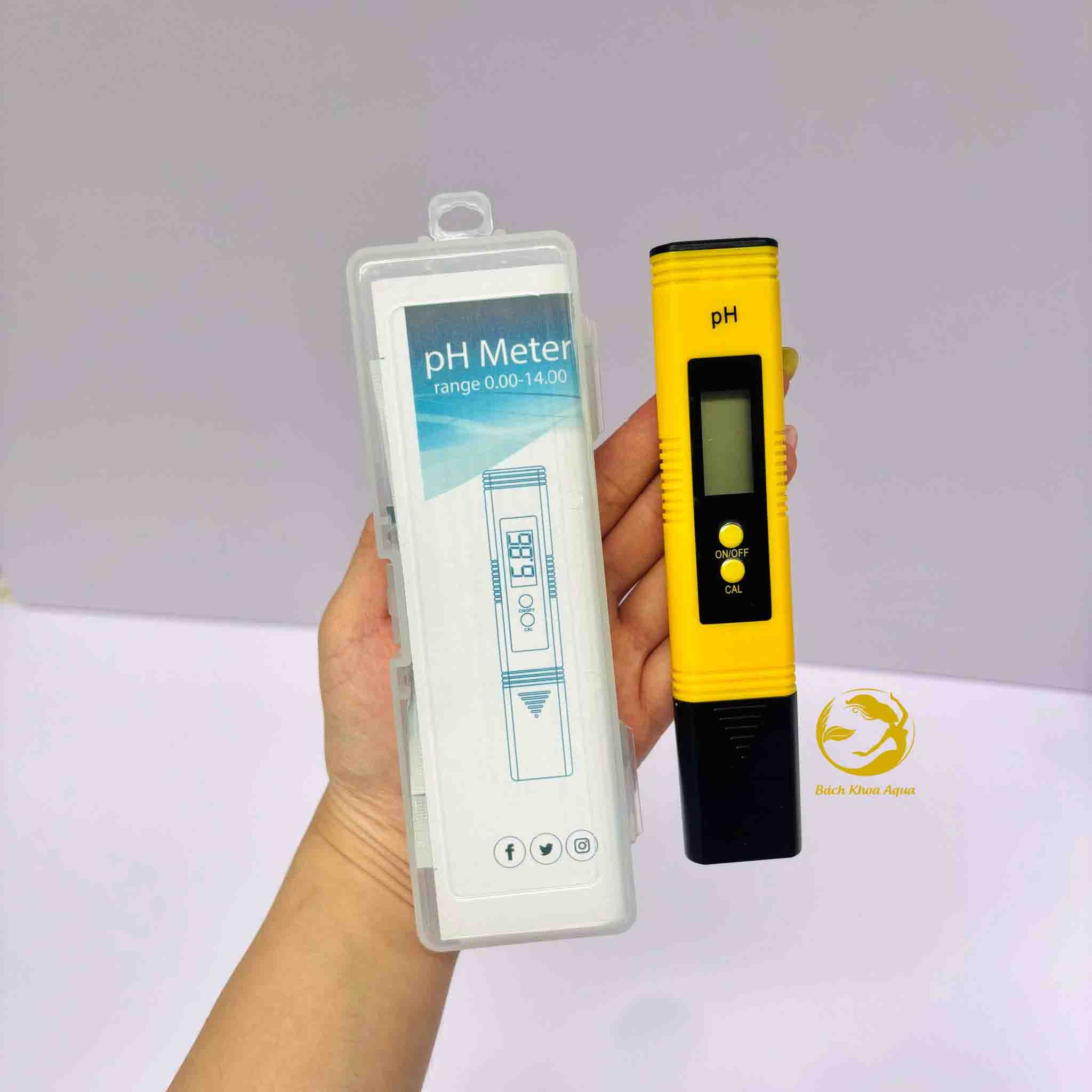Bút đo pH hiển thị số chính xác